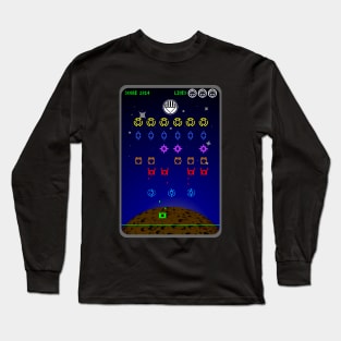 SPACE SECTOR INVADERS Long Sleeve T-Shirt